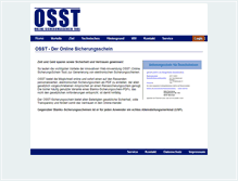 Tablet Screenshot of osst.eu